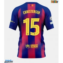 Barcelona Andreas Christensen #15 Hjemmedrakt 2025-26 Kortermet